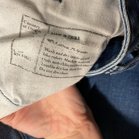 🛍️EUC BANANA REPUBLIC skinny jeans sz.27p 146 - Picture 5 of 5